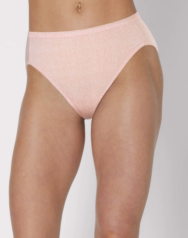 Hanes Ultimate ComfortSoft Women's Underwear High Cut, 5-Pack, Cotton Stretch