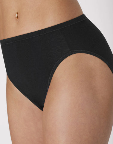 Hanes Ultimate ComfortSoft Women's Underwear High Cut, 5-Pack, Cotton Stretch