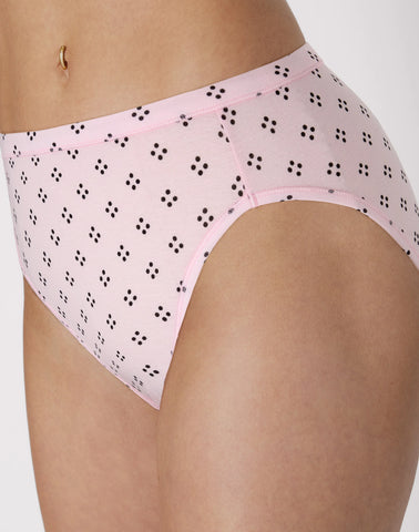 Hanes Ultimate ComfortSoft Women's Underwear High Cut, 5-Pack, Cotton Stretch