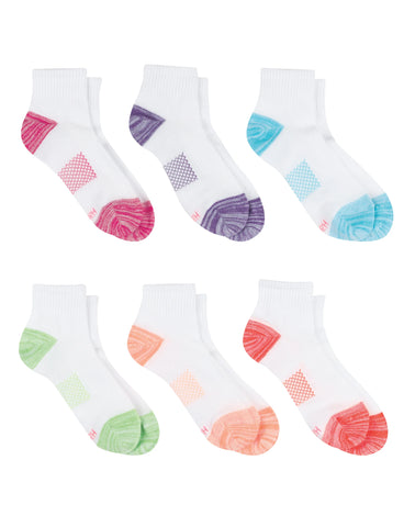 Hanes X-Temp Women's Ankle Socks, 6-Pairs