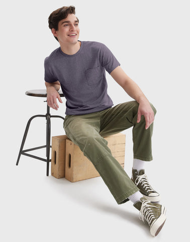 Hanes Men's Authentic Pocket T-Shirt