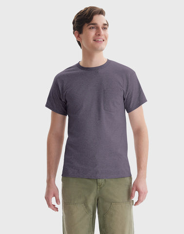 Hanes Men's Authentic Pocket T-Shirt