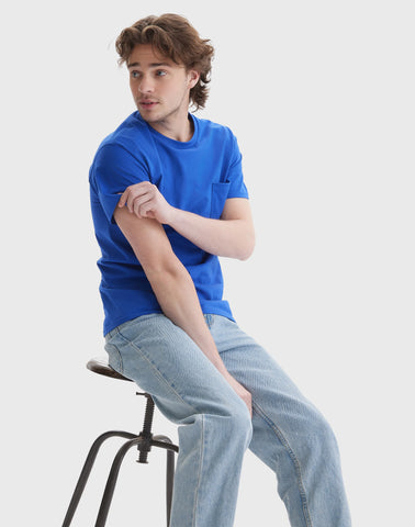 Hanes Men's Authentic Pocket T-Shirt