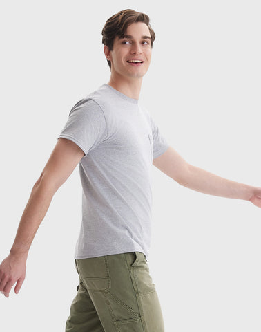 Hanes Men's Authentic Pocket T-Shirt