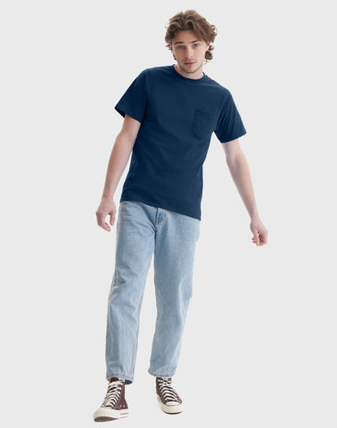 Hanes Men's Authentic Pocket T-Shirt