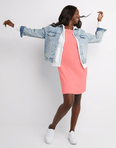 Hanes Essentials Women's T-Shirt Dress, Cotton