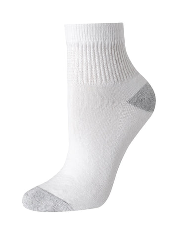 Hanes Women's Ankle Socks, Moisture-Wicking, 6-Pairs