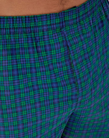 Hanes Ultimate Men's Boxer Underwear, Moisture-Wicking, Tartan Plaids, 5-Pack