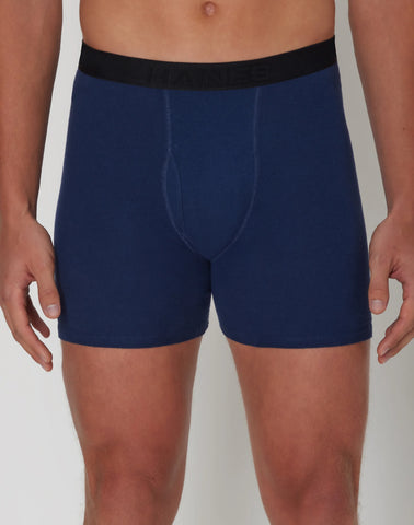 Hanes Ultimate Men’s Cotton Boxer Brief Underwear, Comfort Flex Waistband, Assorted, 5-Pack