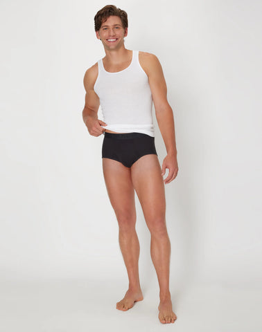 Hanes Ultimate ComfortSoft Men's Brief Underwear, Full-Rise, 7-Pack