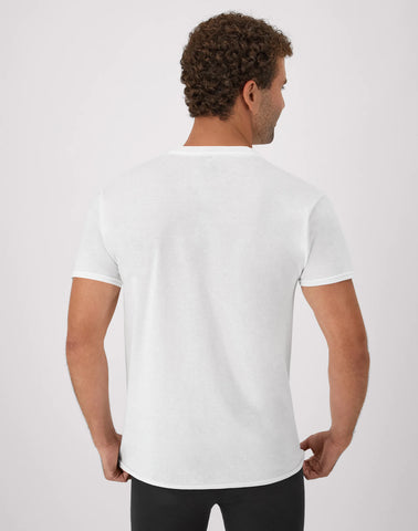 Hanes Men's Undershirt Pack, V-Neck, Moisture-Wicking Cotton with Odor Control, 6-Pack