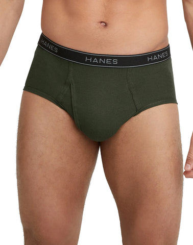 Hanes Comfort Flex Men's Brief Underwear, Mid-Rise, 6-Pack