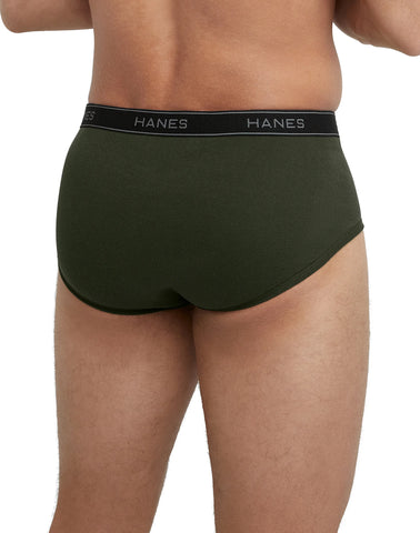 Hanes Comfort Flex Men's Brief Underwear, Mid-Rise, 6-Pack