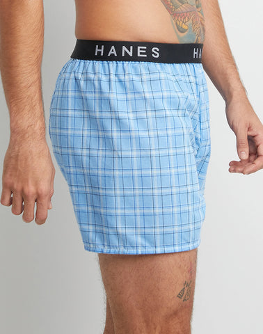 Hanes Ultimate Men's Boxer Underwear, Moisture-Wicking, 5-Pack