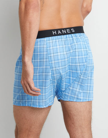 Hanes Ultimate Men's Boxer Underwear, Moisture-Wicking, 5-Pack