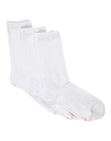 Hanes ComfortSoft®Women's Crew Socks,Fits shoe sizes up to 8-12, 3-Pack