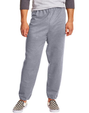 Hanes EcoSmart Men's Fleece Sweatpants, Value 2-Pack, 32