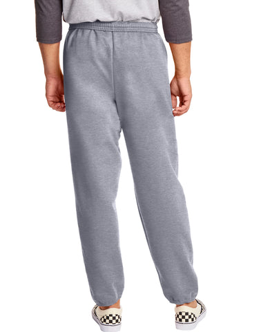 Hanes EcoSmart Men's Fleece Sweatpants, Value 2-Pack, 32