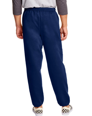 Hanes EcoSmart Men's Fleece Sweatpants, Value 2-Pack, 32
