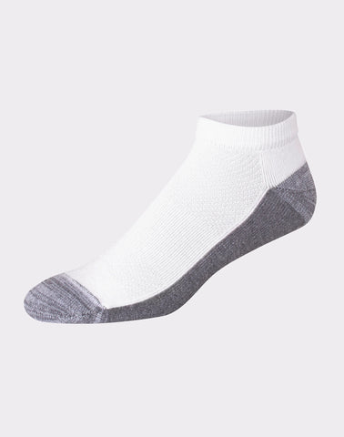 Hanes X-Temp Men's Cushioned Low Cut Socks, 12-Pairs