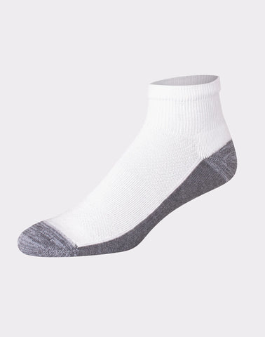 Hanes Men's X-Temp Cushioned Ankle Socks, 12-Pairs
