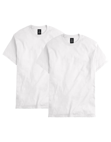 Hanes Beefy-T Men's T-Shirt, Value 2-Pack (Big & Tall Available)