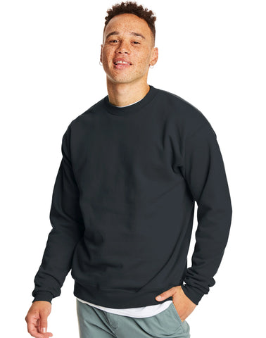 Hanes EcoSmart Men's Fleece Sweatshirt, Value 2-Pack (Big & Tall Sizes Available)