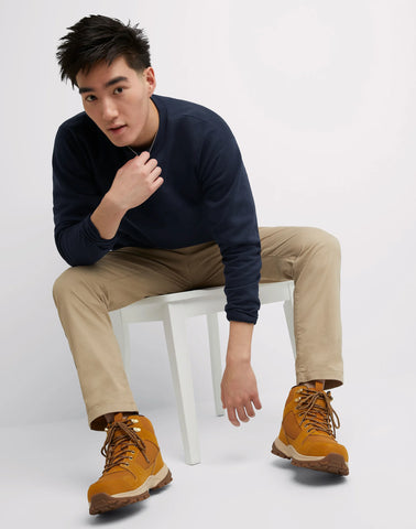 Hanes EcoSmart Men's Fleece Sweatshirt, Value 2-Pack (Big & Tall Sizes Available)