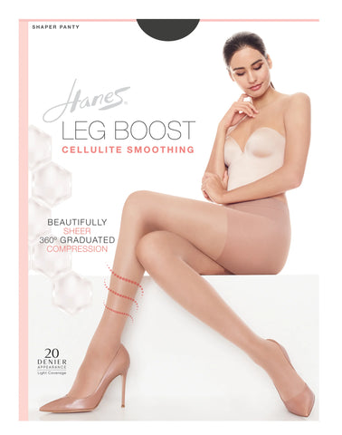 Hanes Leg Boost Cellulite Smoothing Pantyhose