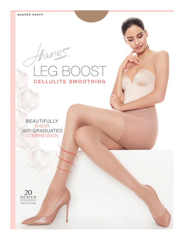 Hanes Leg Boost Cellulite Smoothing Pantyhose