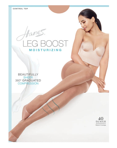 Hanes Leg Boost Moisturizing Pantyhose