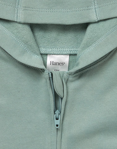 Hanes Pure Comfort Baby Lightweight French Terry Full-Zip Hoodie, Organic Cotton, Boys & Girls