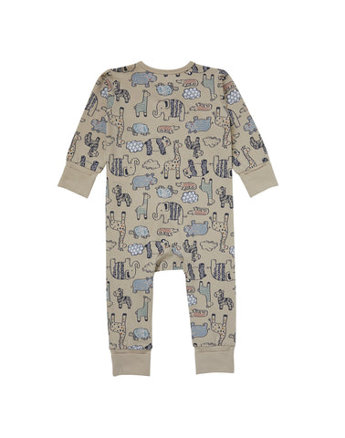 Hanes Pure Comfort Baby Long Sleeve Footless Sleep N' Play, Organic Cotton, Boys & Girls