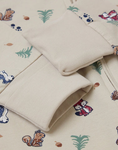 Hanes Pure Comfort Baby Long Sleeve Footless Sleep N' Play, Organic Cotton, Boys & Girls