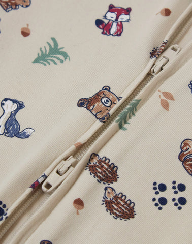 Hanes Pure Comfort Baby Long Sleeve Footless Sleep N' Play, Organic Cotton, Boys & Girls