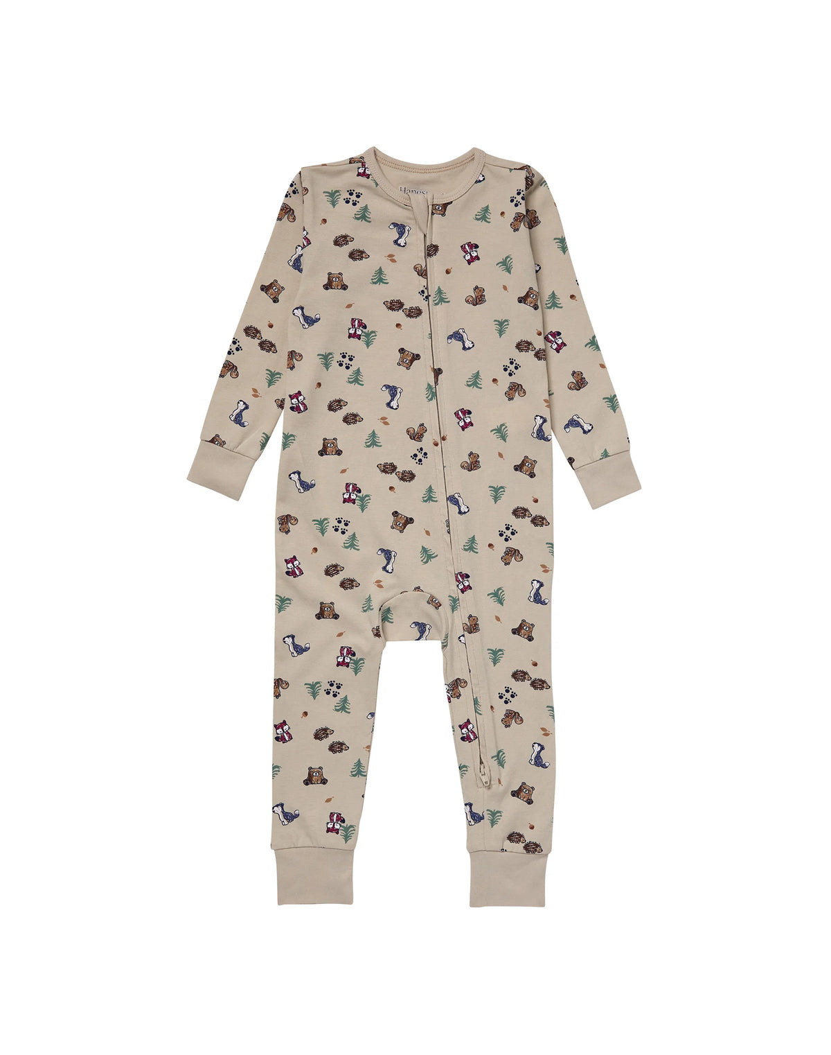 Hanes Pure Comfort Baby Long Sleeve Footless Sleep N' Play, Organic Cotton, Boys & Girls