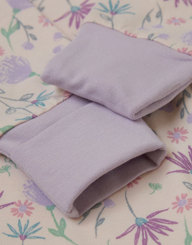 Hanes Pure Comfort Baby Long Sleeve Footless Sleep N' Play, Organic Cotton, Boys & Girls