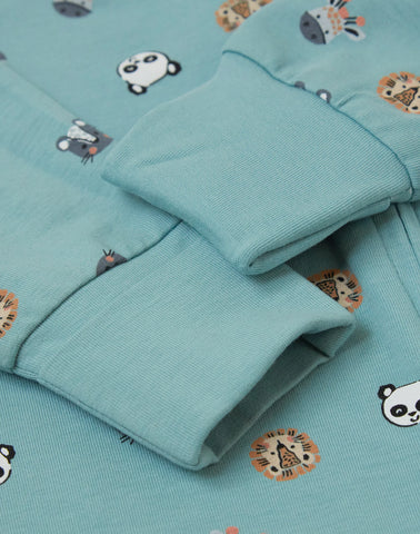 Hanes Pure Comfort Baby Long Sleeve Footless Sleep N' Play, Organic Cotton, Boys & Girls