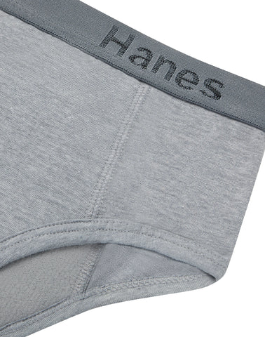 Hanes Confident Nights Boys' Brief, 3 Pairs, Lined Boys' Nighttime Underwear, Comfortable Overnight Underwear for Boys