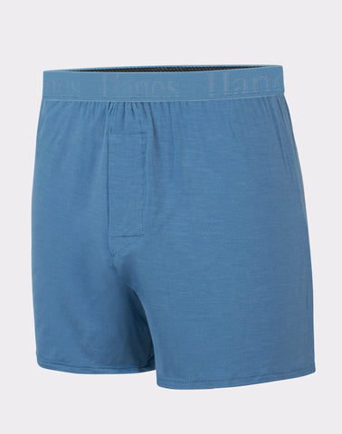 Hanes Originals Boys' SuperSoft Knit Boxer Underwear, 5-Pack