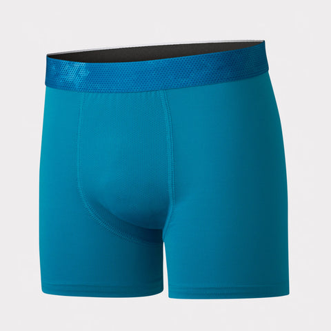 Hanes Moves Boys' Breathable Boxer Brief Underwear, X-Temp, Assorted Prints & Solids, 5-Pack