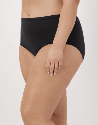 Hanes Just My Size Women's Breathable Mesh Brief Underwear, 5-Pack (Plus Size)