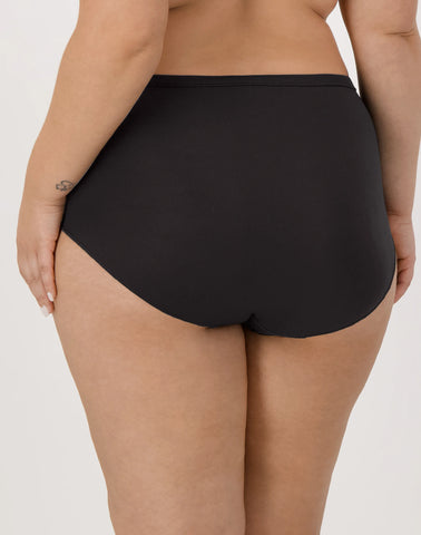 Hanes Just My Size Women's Breathable Mesh Brief Underwear, 5-Pack (Plus Size)