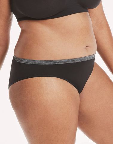 Hanes Women's Seamless Bikini Underwear, Comfort Flex Fit, 6-Pack