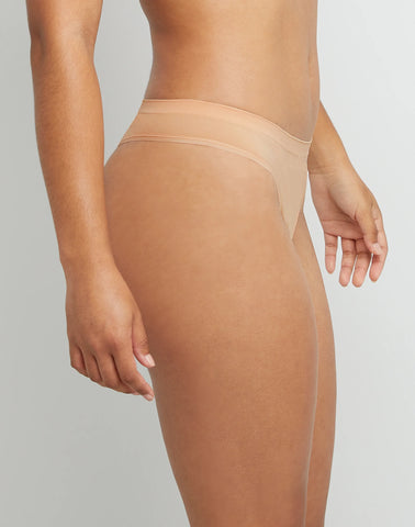 Hanes Comfort Flex Fit Women's Seamless Thong Underwear, 6-Pack