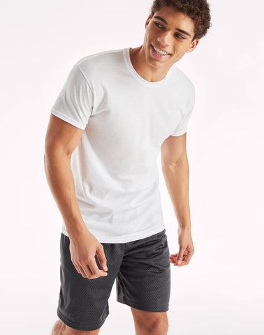 Hanes Comfort Flex Fit Men's White Modal Undershirt, 3-Pack