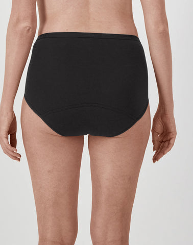 Hanes Comfort, Period. Women's Brief Period Underwear, Moderate Leaks, 1-Pack