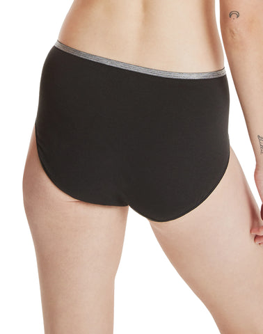 Hanes Women's Breathable Stretch Cotton Brief Underwear, 10-Pack