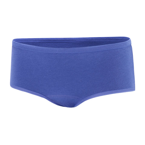 Hanes Comfort, Period. Girls' Boyshort Period Underwear, Moderate Leaks, Assorted Solids, 4-Pack