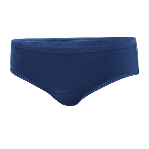 Hanes Comfort, Period. Girls' Hipster Period Underwear, Moderate Protection, Assorted Solids, 4-Pack